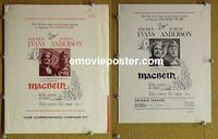 #A508 MACBETH pressbook '64 Evans, Anderson