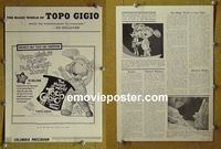 #A517 MAGIC WORLD OF TOPO GIGIO pressbook 65 Italian