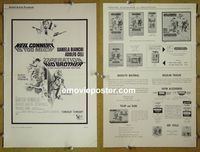 #A629 OPERATION KID BROTHER pressbook '67 N. Connery