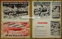 #A683 RED SNOW pressbook '52 Madison, Mala