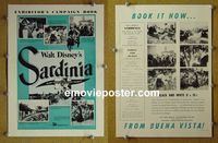 #A722 SARDINIA pressbook '60s Disney