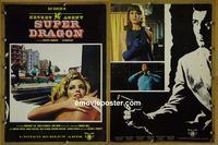 #A733 SECRET AGENT SUPER DRAGON pressbook '66 Danton