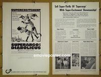 #A811 SUPERARGO VS DIABOLICUS pressbook '67 Superhero!