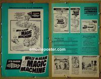 #A909 WILLY MCBEAN & HIS MAGIC MACHINE pressbook '65