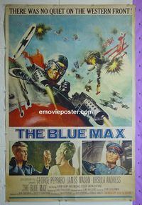B086 BLUE MAX 40x60 movie poster '66 George Peppard, Mason