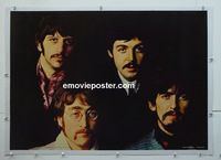 B185 BEATLES linen English special movie poster '81 Beatles