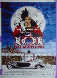 B068 101 DALMATIANS French movie poster '96 Walt Disney