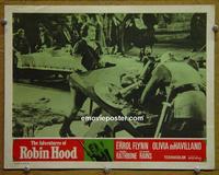 C696 ADVENTURES OF ROBIN HOOD lobby cardR76 Errol Flynn