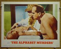 C715 ALPHABET MURDERS lobby card #7 '66 Randall, Ekberg