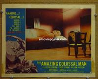 C718 AMAZING COLOSSAL MAN lobby card #2 '57 Bert Gordon