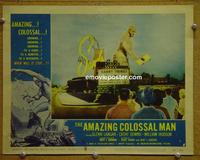 C719 AMAZING COLOSSAL MAN lobby card #5 '57 Bert Gordon