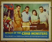 C752 ATTACK OF THE CRAB MONSTERS lobby card '57 Corman