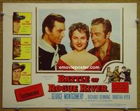 C783 BATTLE OF THE ROGUE RIVER lobby card '54 G. Montgomery