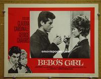 C791 BEBO'S GIRL lobby card #7 '63 Cardinale, Chakiris
