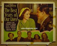 C807 BEST YEARS OF OUR LIVES lobby card #4 '47 Andrews