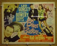 C139 BLUES BUSTERS title lobby card '50 Bowery Boys