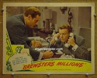 C881 BREWSTER'S MILLIONS lobby card #2 '45 Dennis O'Keefe