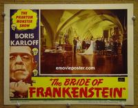 C888 BRIDE OF FRANKENSTEIN lobby card R53 Boris Karloff