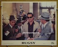 C901 BUGSY lobby card '91 Warren Beatty in shades!