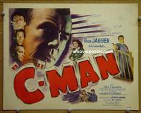 C177 C-MAN title lobby card '49 Dean Jagger, JohnCarradine