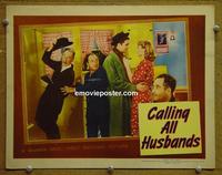 C912 CALLING ALL HUSBANDS lobby card '40 George Reeves