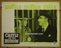 C928 CASTLE ON THE HUDSON lobby card #8 R49 John Garfield