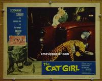 C929 CAT GIRL lobby card #5 '57 Barbara Shelley