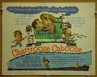 C168 CHARTROOSE CABOOSE title lobby card '60 Buchanan