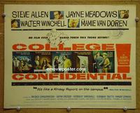 C181 COLLEGE CONFIDENTIAL title lobby card 60 Van Doren