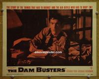 C996 DAM BUSTERS lobby card #4 '55 Michael Redgrave