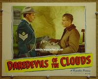 D005 DAREDEVILS OF THE CLOUDS lobby card #2 '48 Livingston