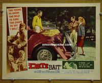 D009 DATE BAIT lobby card #5 60 too young & wild teens!