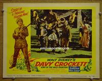 D011 DAVY CROCKETT, KING OF THE WILD FRONTIER lobby card #3