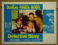 D036 DETECTIVE STORY lobby card #2 R60 Kirk Douglas