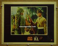 D039 DI lobby card #7 '57 Jack Webb, Marines, Dubbin