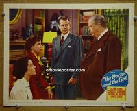 D052 DOCTOR & THE GIRL lobby card #4 '49 Glenn Ford