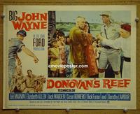 D056 DONOVAN'S REEF lobby card #8 '63 John Wayne, Lee Marvin