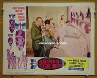 D059 DR GOLDFOOT & THE GIRL BOMBS lobby card #1 '66 V. Price