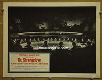D063 DR STRANGELOVE lobby card #4 '64 The War Room, Kubrick