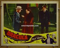 C013 DRACULA lobby card #5 R51 Bela Lugosi