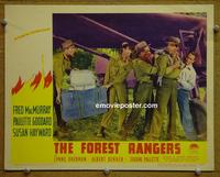 D129 FOREST RANGERS lobby card '42 Fred MacMurray
