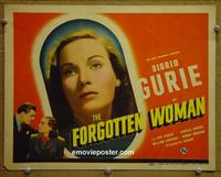 C247 FORGOTTEN WOMAN title lobby card '39 Sigrid Gurie