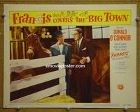 D133 FRANCIS COVERS THE BIG TOWN lobby card #8 53 mule!