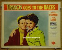 D134 FRANCIS GOES TO THE RACES lobby card #5 '51 O'Connor