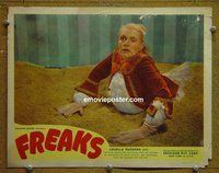 D137 FREAKS lobby card R49 Tod Browning, sideshow!