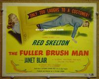C251 FULLER BRUSH MAN title lobby card '48 Red Skelton