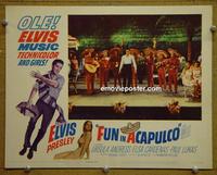 D145 FUN IN ACAPULCO lobby card #8 '63 Elvis Presley