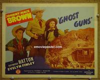 C256 GHOST GUNS title lobby card '44 Johnny Mack Brown