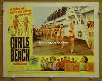D173 GIRLS ON THE BEACH lobby card #6 65 The Beach Boys