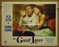 D194 GREAT LOVER lobby card '49 Bob Hope, Fleming